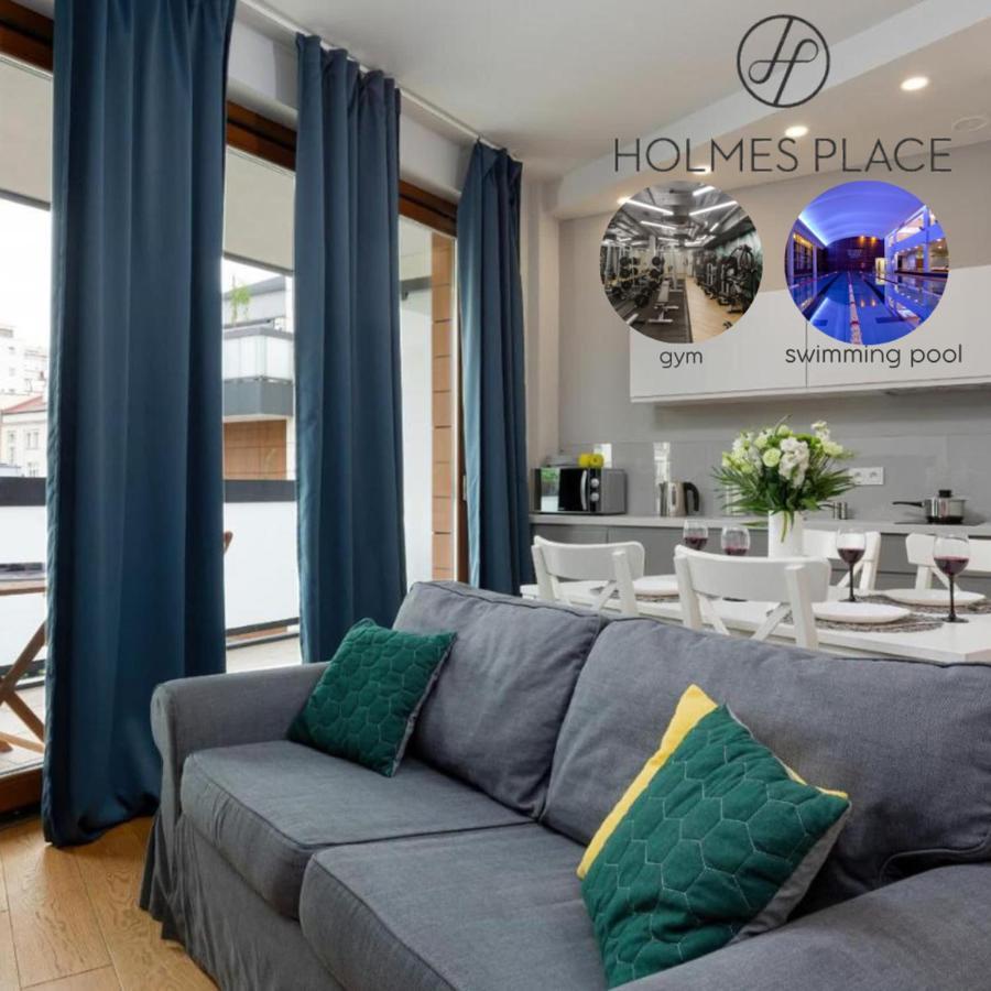 Modern Apartment With Pool Near Golden Terraces Warsawa Bagian luar foto
